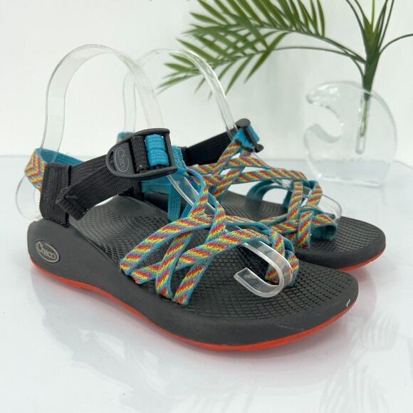 Chaco Zx/2 Eco Tread Women’s 5 Fiesta Yampa Strappy Sport Hiking Sandals - Picture 1 of 15